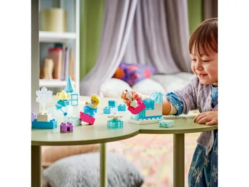  LEGO DUPLO Disney 10462 Jégvarázs: kreatív doboz Elsa és Olaf figurával