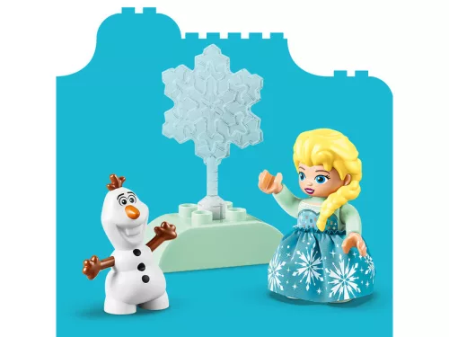  LEGO DUPLO Disney 10462 Jégvarázs: kreatív doboz Elsa és Olaf figurával