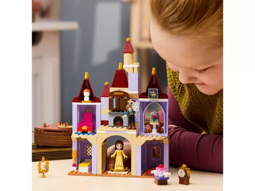  LEGO Disney Princess 43289 Belle és a Szörnyeteg varázslatos kastélya