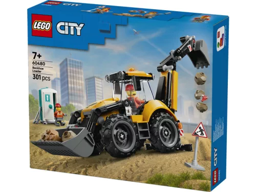 LEGO City Great Vehicles 60480 Sárga árokásó-rakodó