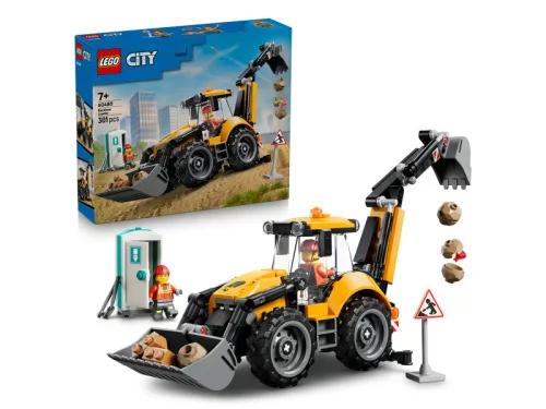 LEGO City Great Vehicles 60480 Sárga árokásó-rakodó