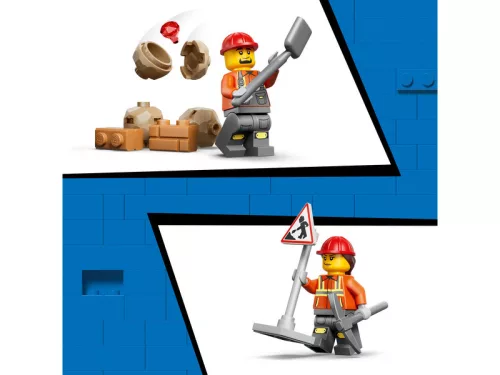 LEGO City Great Vehicles 60480 Sárga árokásó-rakodó