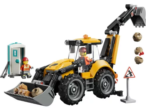 LEGO City Great Vehicles 60480 Sárga árokásó-rakodó