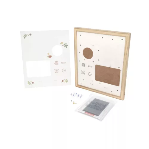 Petit Artichaut birth frame - Kéz- és láblenyomat készlet