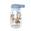 Little Dutch szívószálas kulacs 450 ml - Forest Friends