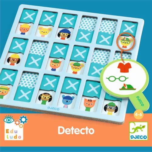 Djeco Eduludo- Fejlesztő játék - Nyomkövető - Detecto