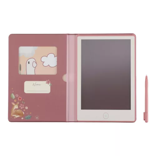 Little Dutch LCD rajztábla kártyákkal - pink