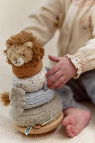 Little Dutch plüss montessori torony - Safari Friends