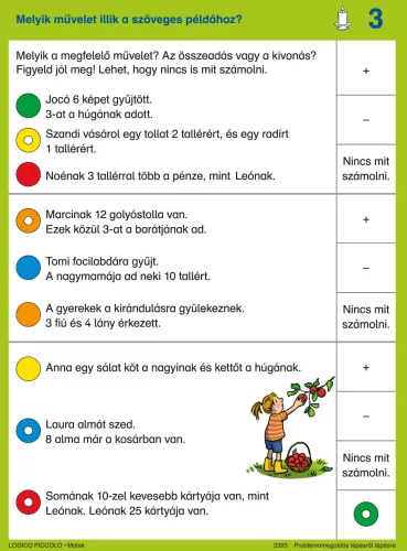 LOGICO Piccolo 2393 – Matek: Problémamegoldás lépésről lépésre