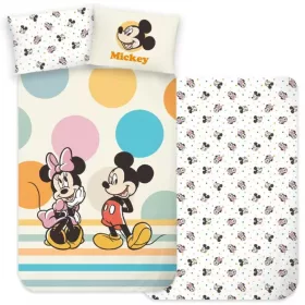 Minnie és Mickey egér  - ovis ágyneműhuzat