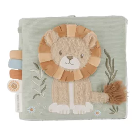 Little Dutch textil babakönyv nagy - Safari Friends