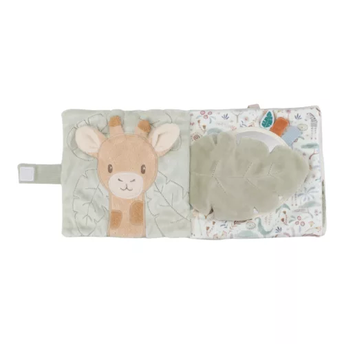 Little Dutch textil babakönyv nagy - Safari Friends