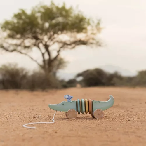 Little Dutch húzható krokodil - Safari Friends