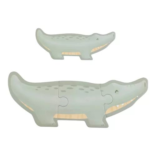 Little Dutch 6 az 1-ben puzzle - Safari Friends