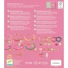 Djeco Ékszerkészítő készlet - Rózsaszín makramé karkötők - Pink macrame bracelets