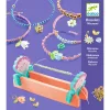 Djeco Ékszerkészítő készlet - Kék makramé karkötők - Blue macrame bracelets