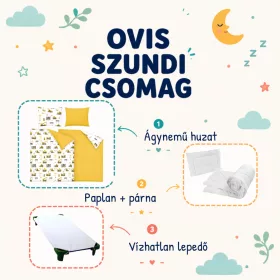 Ovis szundi csomag - Sárga munkagépek