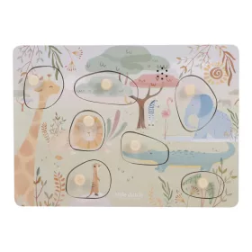 Little Dutch hangos Puzzle - Safari Friends