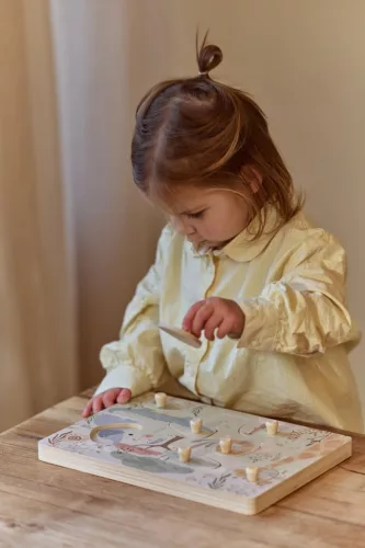 Little Dutch hangos Puzzle - Safari Friends