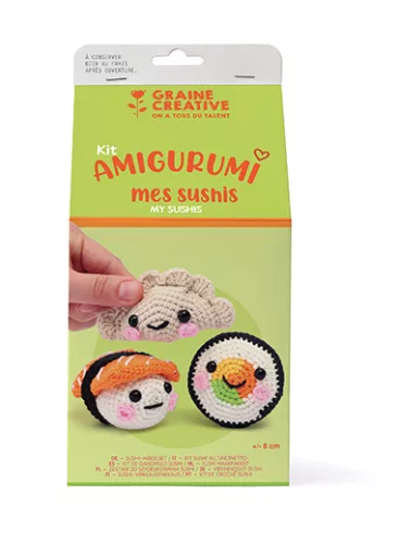 Graine Creative Amigurumi készlet - Sushi