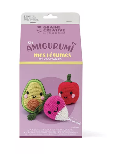Graine Creative Amigurumi készlet - Zöldségek