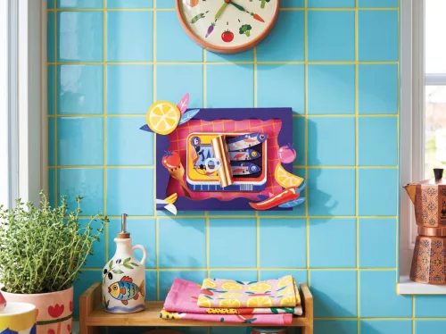 Graine Creative 3D papírkép - Szardínia
