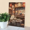 Graine Creative Számfestő – Ramenező cica (20x30 cm)