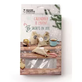  Graine Creative DIY Adventi naptár szett, 24 db vászonzsák