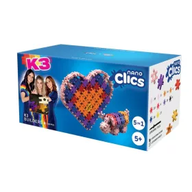    Nano Clics - 5az1-ben 190 db-os kreatív építőjáték, K3