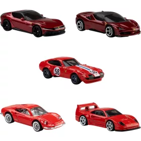 Hot Wheels kisautók - Ferrari 5 darabos szett