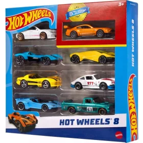 Hot Wheels kisautó 8-as csomag