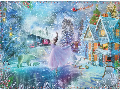 Puzzle 300 db - Téli csodaország