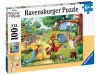 Puzzle 100 db - Micimackó mentőakció 
