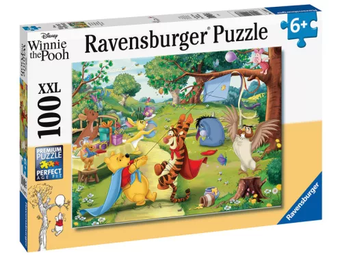 Puzzle 100 db - Micimackó mentőakció 