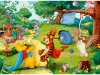 Puzzle 100 db - Micimackó mentőakció 