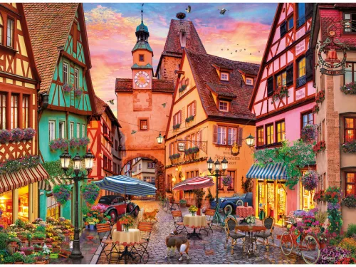 Puzzle 500 db - Bajor romantika