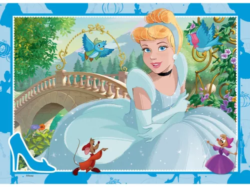 Puzzle 4x100 db - Disney Hercegnő