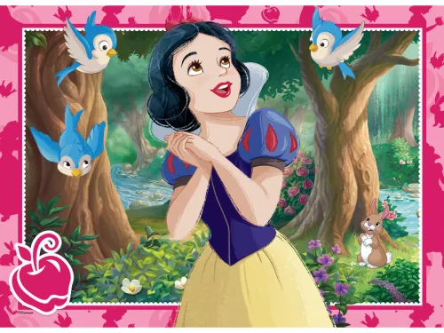 Puzzle 4x100 db - Disney Hercegnő