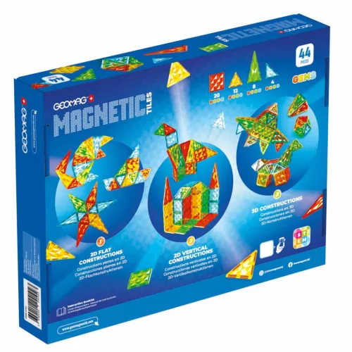 Geomag Magnetic Tiles Gems 16 db-os építőjáték