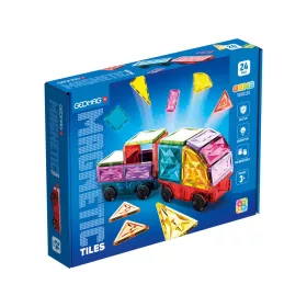   Geomag Magnetic Tiles Gems járművek - mágneses építőjáték
