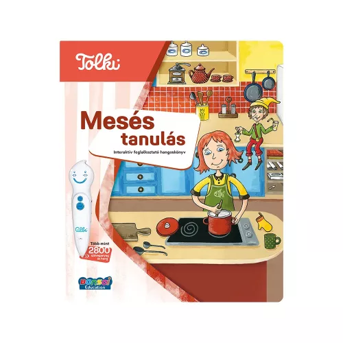 Mesés tanulás - Interaktív foglalkoztató könyv - Tolki