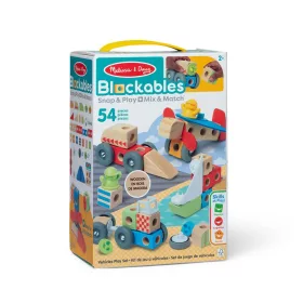 Melissa & Doug: Blockables - Járművek szett
