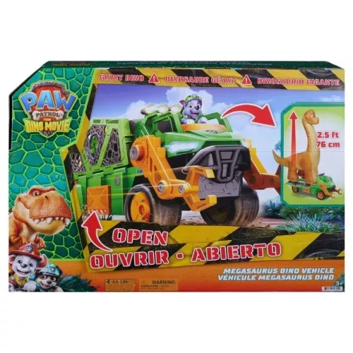 Mancs Őrjárat Dino Mozi - Megasaurus Dino jármű 