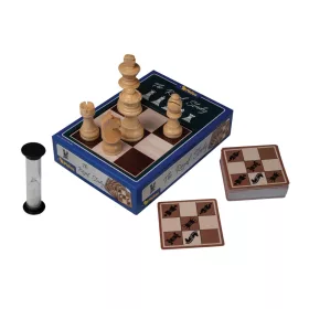 Philos - Királyi dolgozószoba, mini sakk-fejtörő