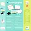 Djeco - Fejlesztő játék - Állatmintás vonalvezető - Eduludo Animographe