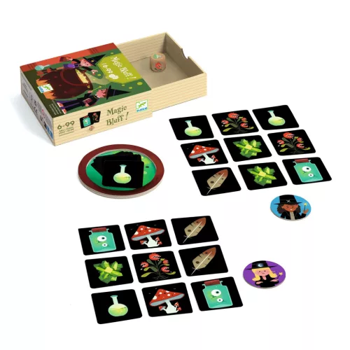 Djeco - Fejlesztő játék - Állatmintás vonalvezető - Eduludo Animographe
