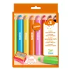 Djeco Kreatív eszközök - Vastag viaszceruza, 8 szín - 8 chunky wax crayons
