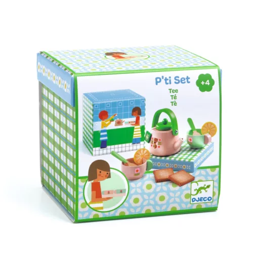 Djeco - Szerepjáték mini szett - Teadélután - Tea