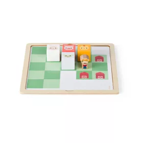 BS Toys - Állatok a farmon logikai játék