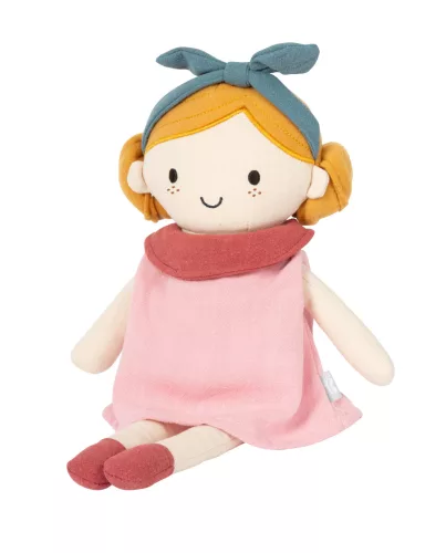 Small foot - Puhatestű rongybaba - Lina